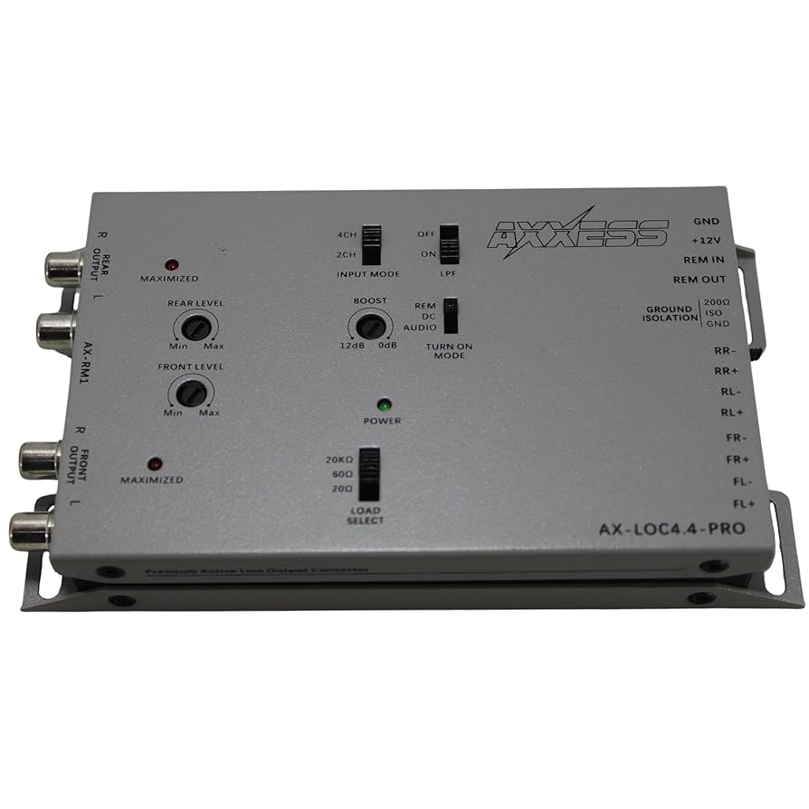 Amazon.com: Metra Brands 4CH Active Line Output Converter